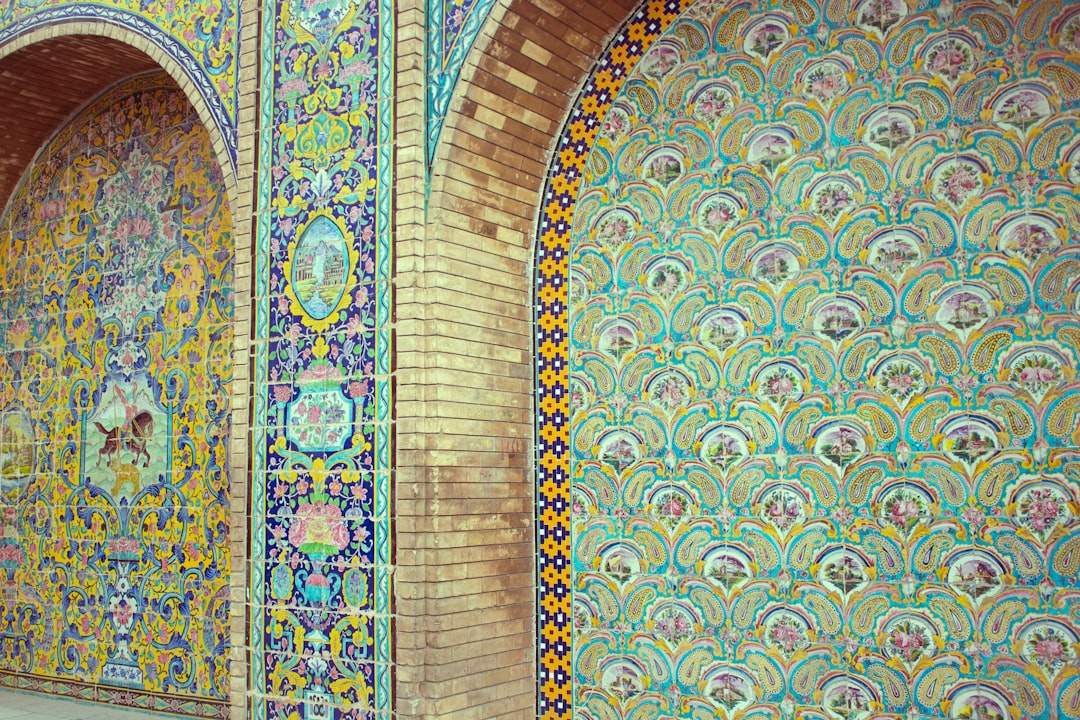 Photo turquoise color