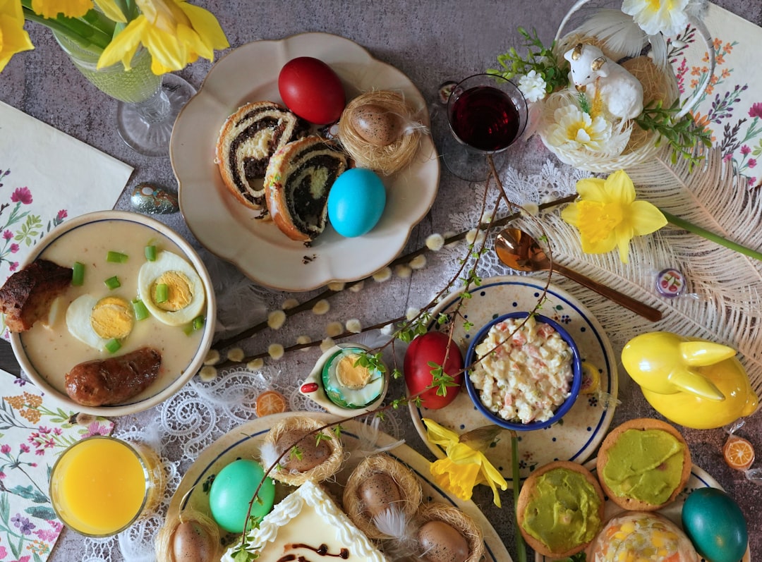 Photo easter breakfast
