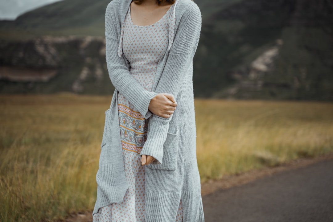 Photo long cardigan
